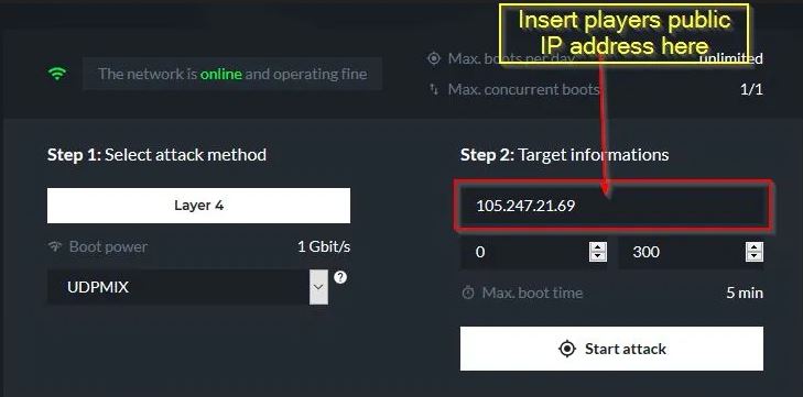 2018 free strongest best ip booter