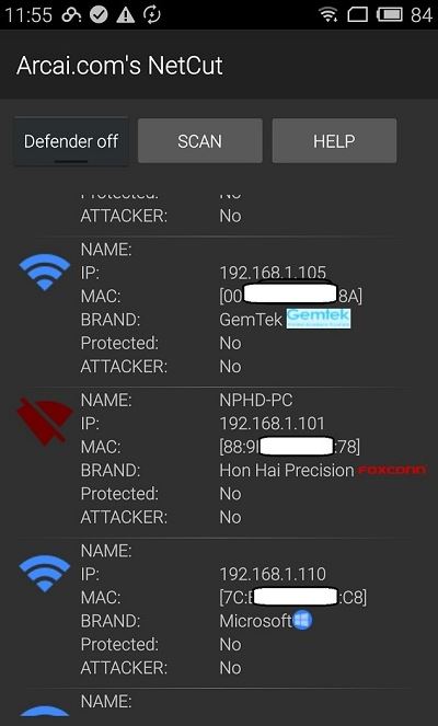 netcut for android boot people offline on wifi network